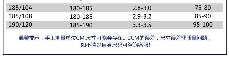 新式保安服最小号型是什么